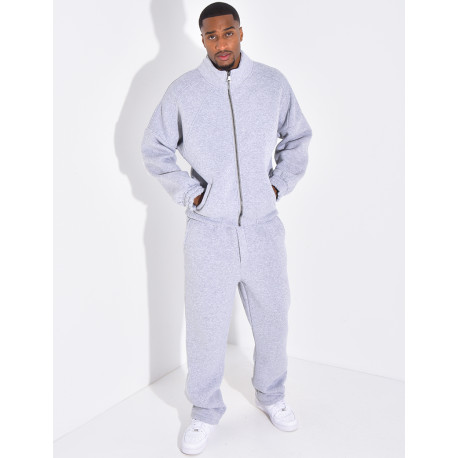 Ensemble de jogging pantalon et veste zippée