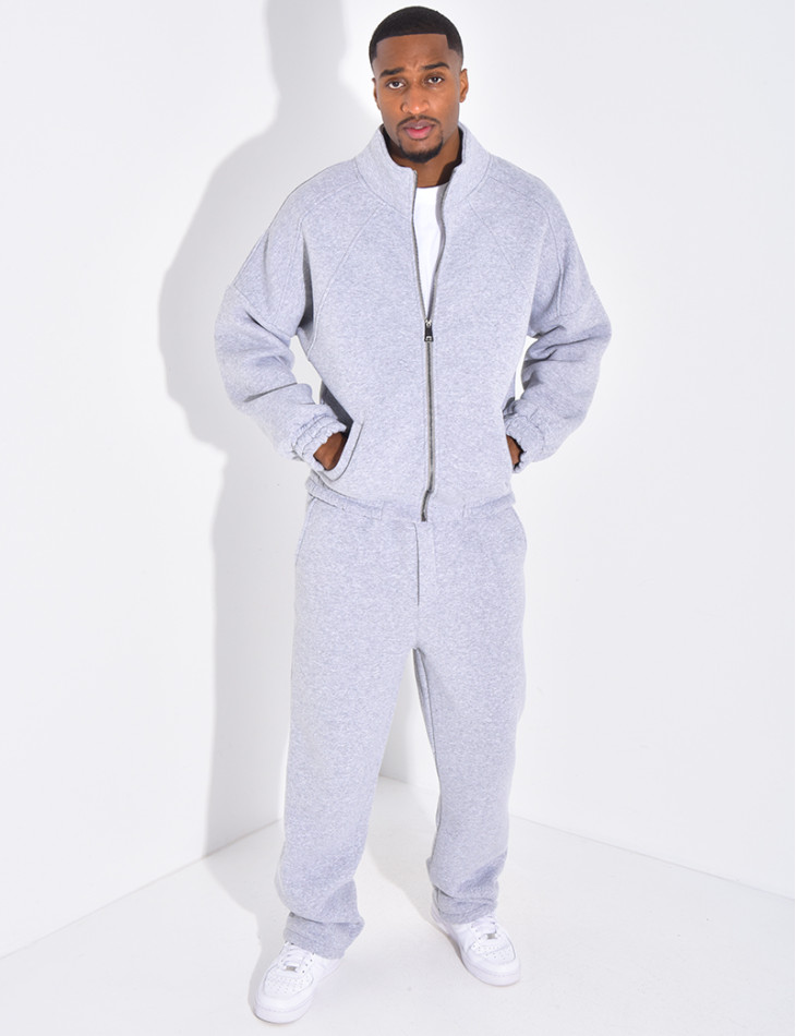 Ensemble de jogging pantalon et veste zippée