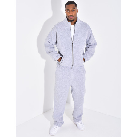 Ensemble de jogging pantalon et veste zippée
