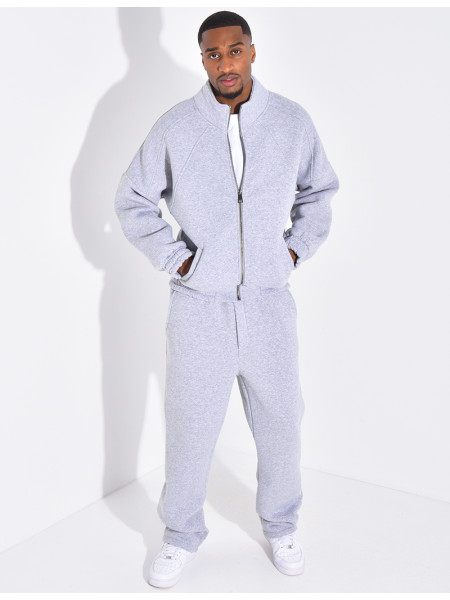 Ensemble de jogging pantalon et veste zippée