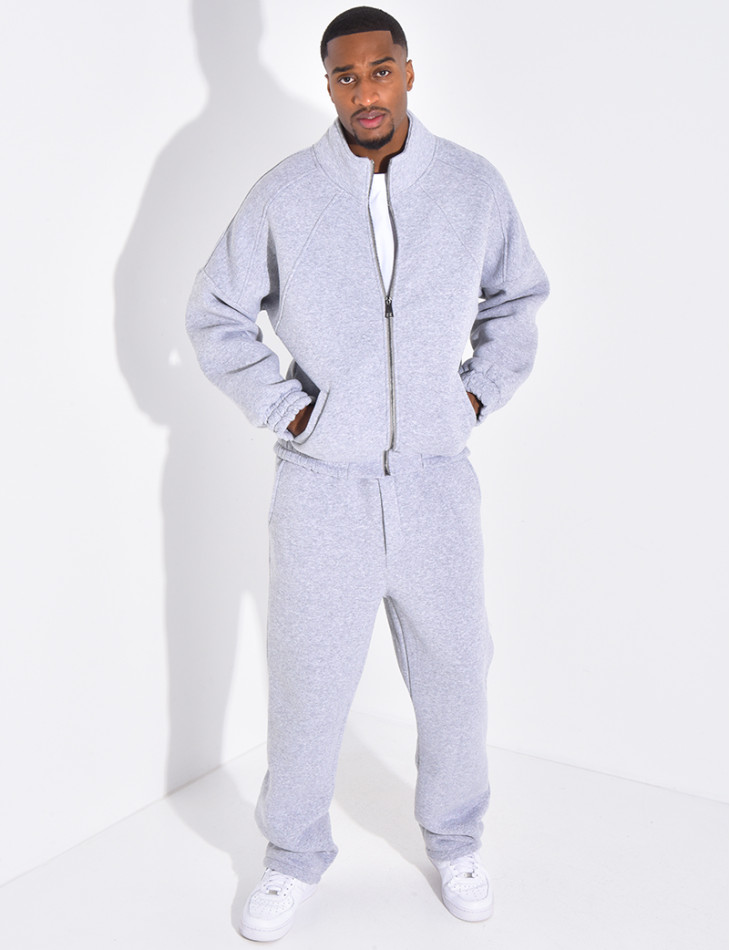 Ensemble de jogging pantalon et veste zippée