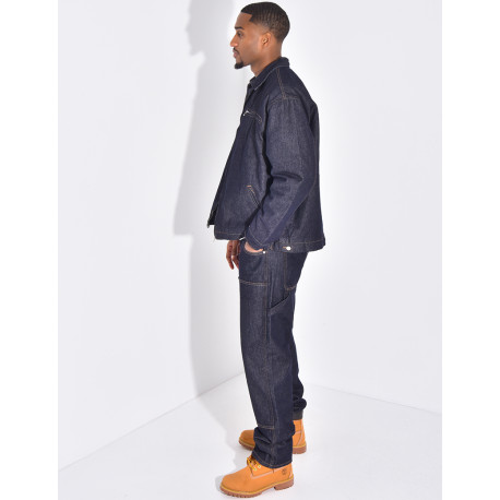 Ensemble en jeans à motifs pantalon et veste