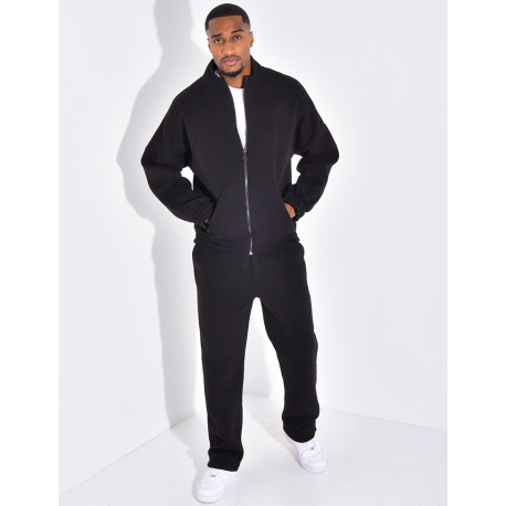 Ensemble de jogging pantalon et veste zippée