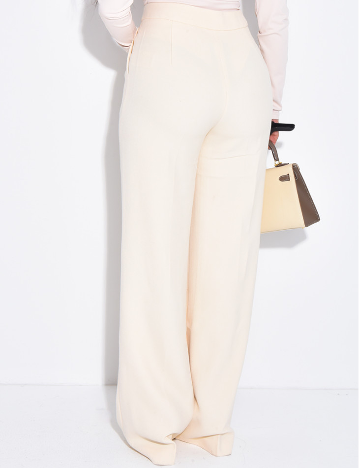 Pantalon de tailleur à pince