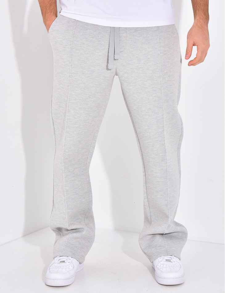 Pantalon de jogging à couture contrastante