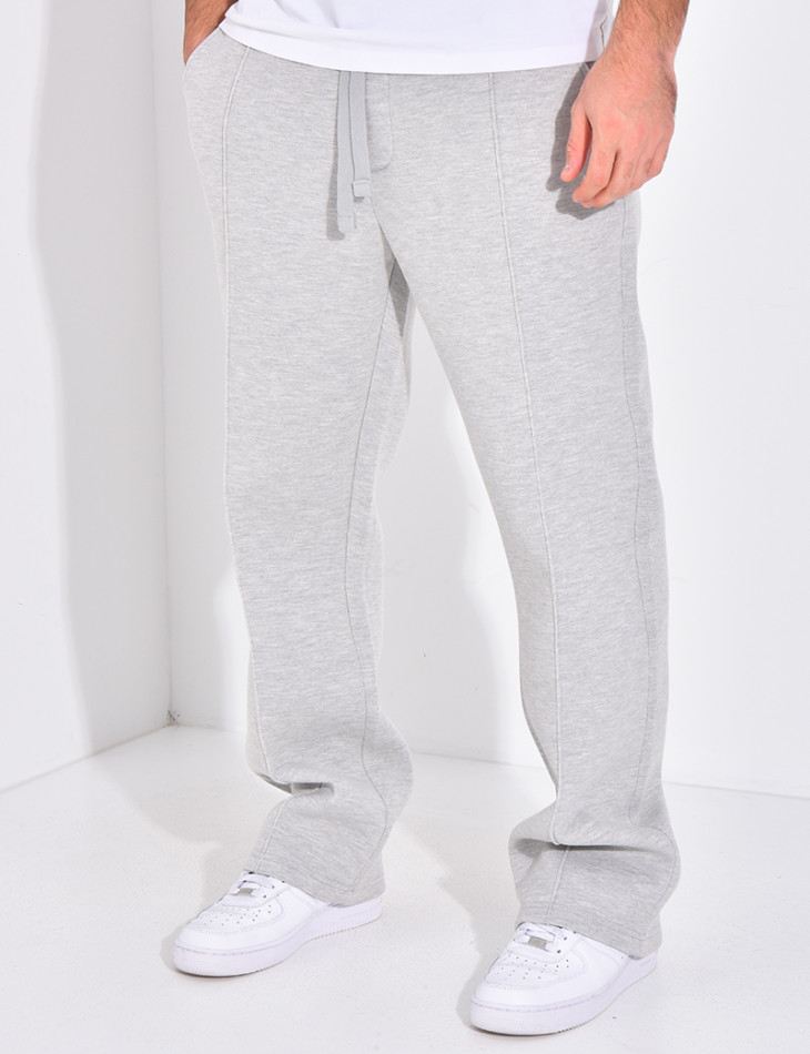 Pantalon de jogging à couture contrastante