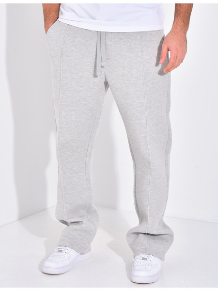 Pantalon de jogging à couture contrastante