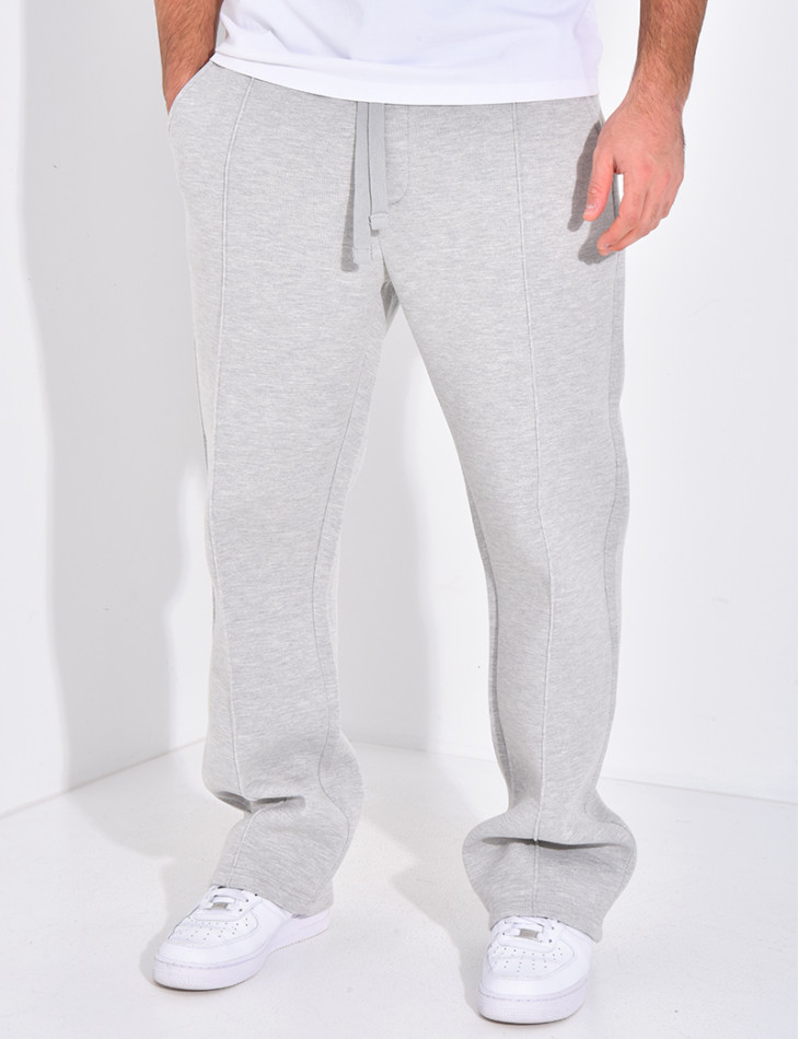 Pantalon de jogging à couture contrastante