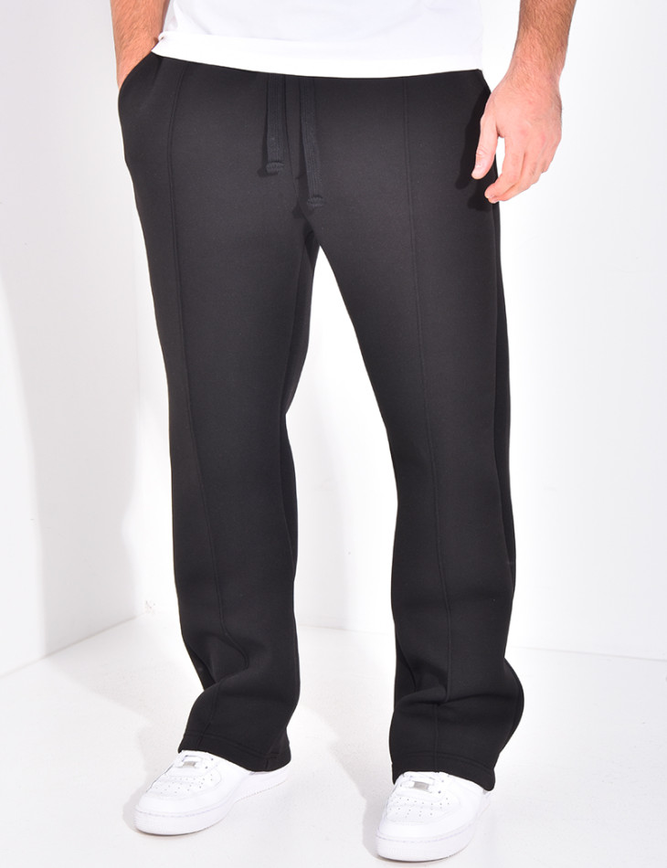 Pantalon de jogging à couture contrastante