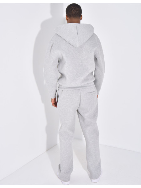 Ensemble pantalon et veste à capuche avec coeur