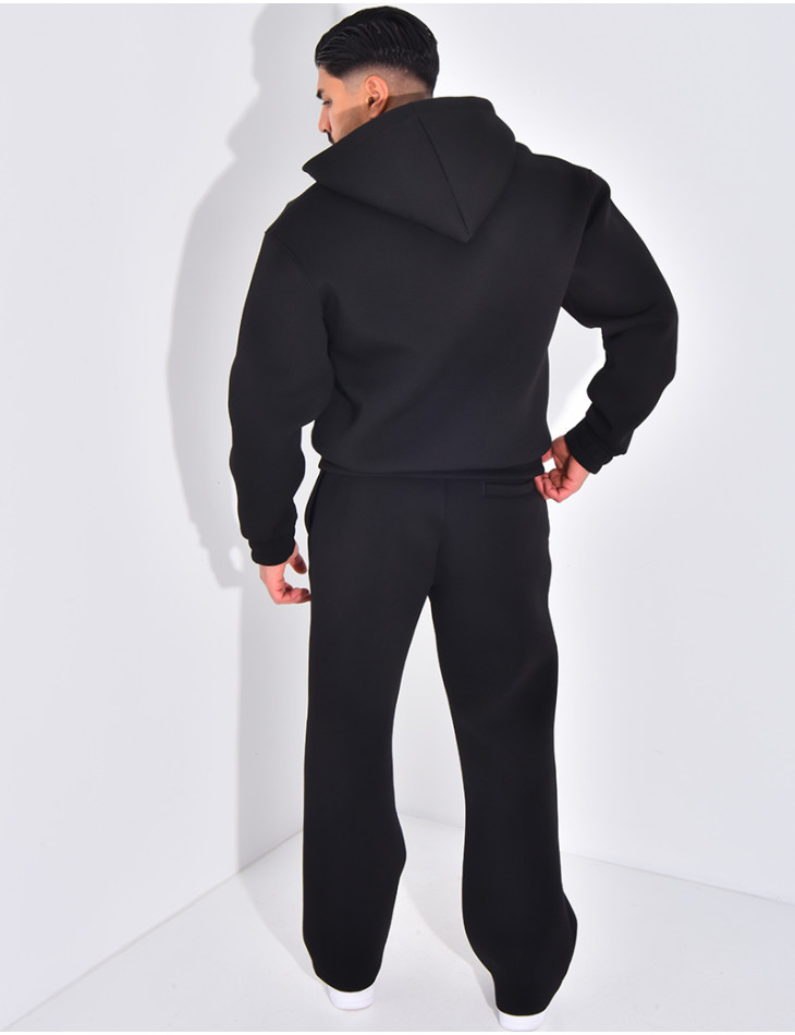 Ensemble pantalon et veste à capuche avec coeur