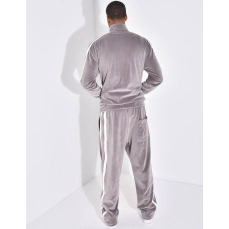 Ensemble tout doux pantalon et veste "off the systeme"