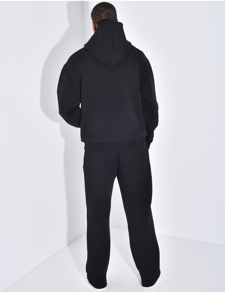 Ensemble pantalon et veste avec motifs en perles