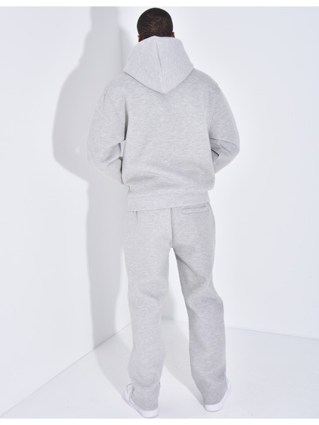 Ensemble pantalon et veste avec motifs en perles