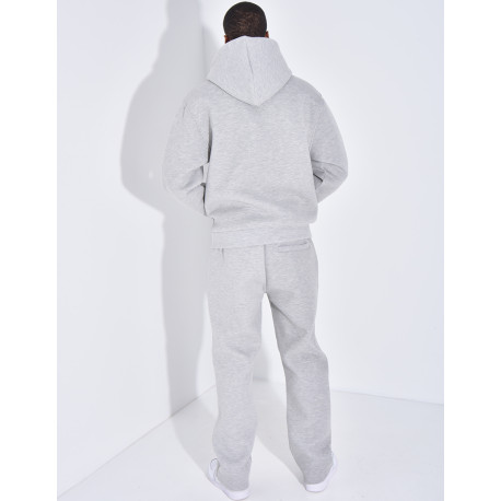 Ensemble pantalon et veste avec motifs en perles