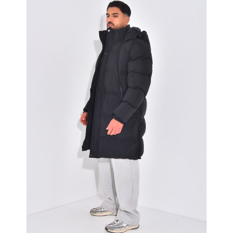 Doudoune longue matelassée