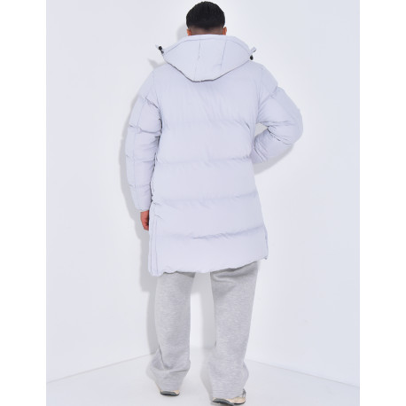 Doudoune longue matelassée