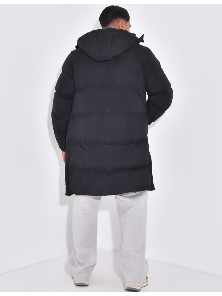 Doudoune longue matelassée