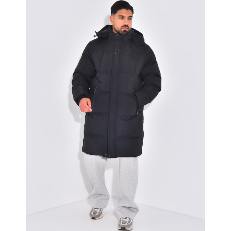 Doudoune longue matelassée