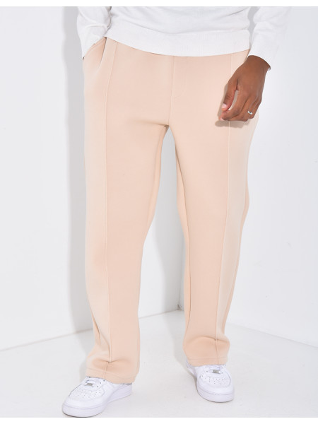 Pantalon de jogging à couture contrastante