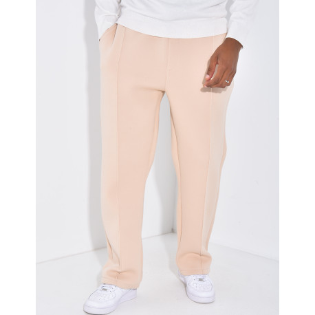 Pantalon de jogging à couture contrastante