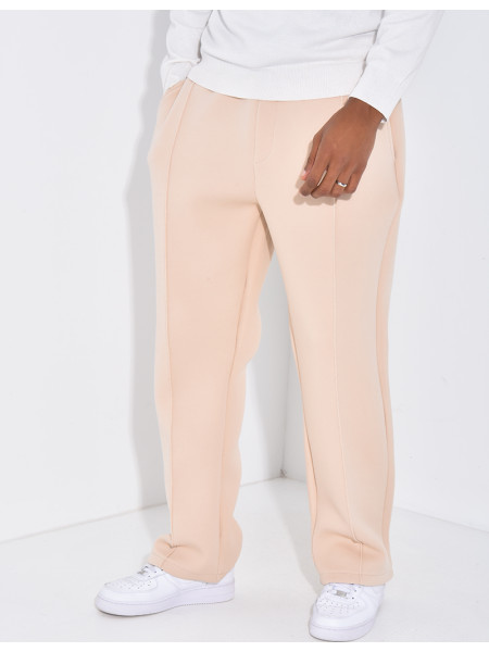 Pantalon de jogging à couture contrastante