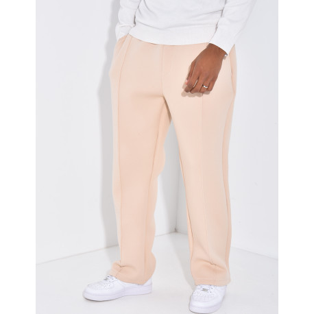Pantalon de jogging à couture contrastante