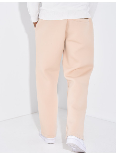 Pantalon de jogging à couture contrastante