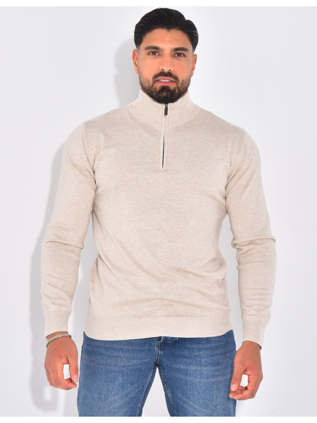 Pull fin col camionneur