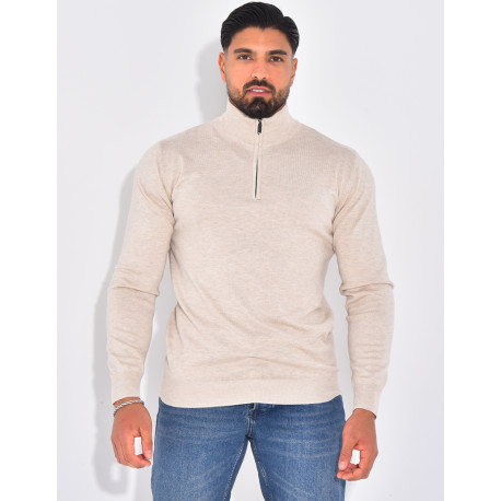 Pull fin col camionneur