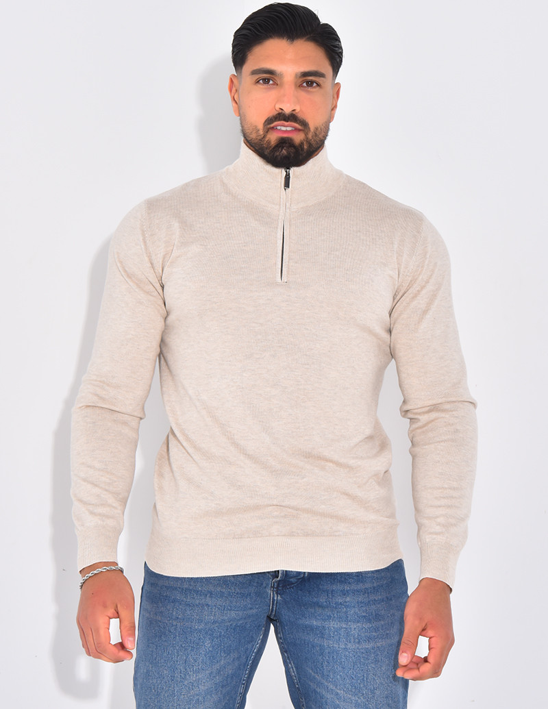 Pull fin col camionneur