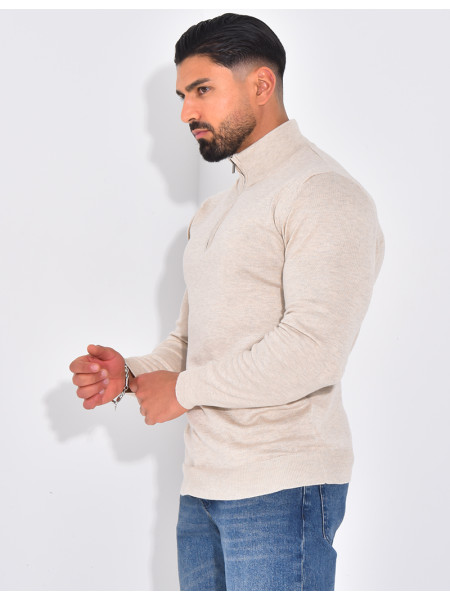 Pull fin col camionneur