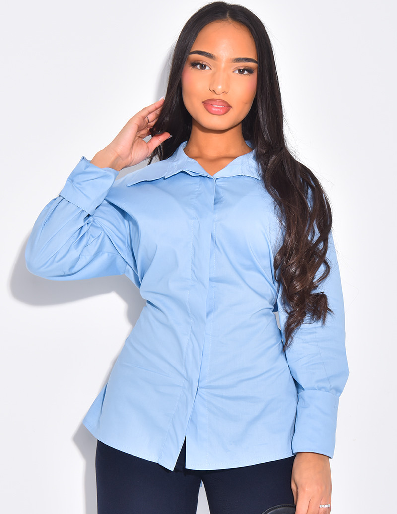 Chemise cintrée à nouer...