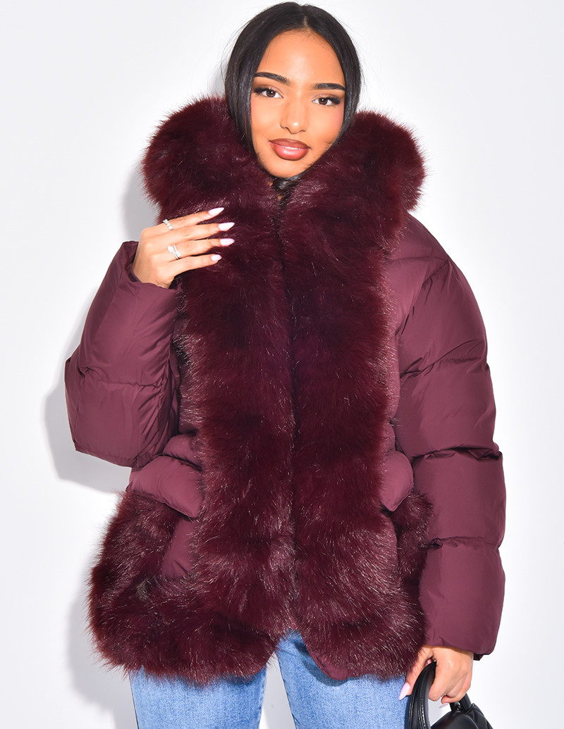 Doudoune courte matelassée...