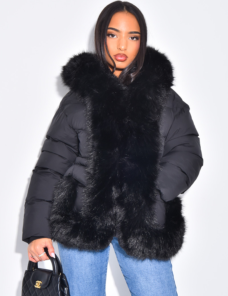 Doudoune courte matelassée...