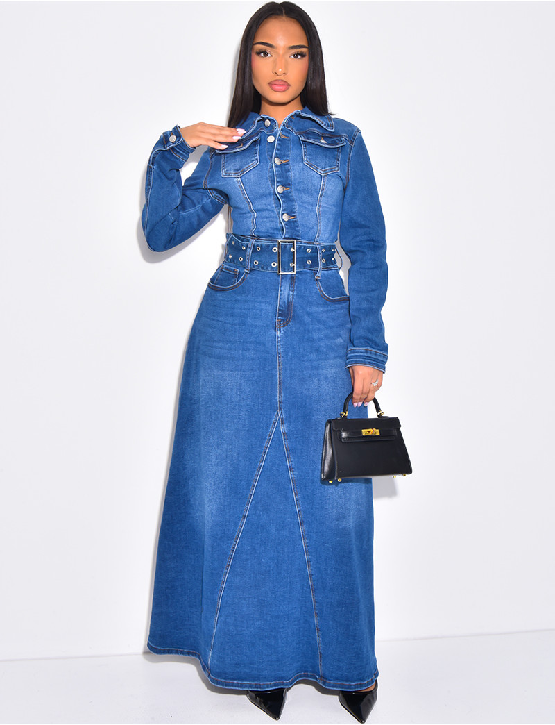 Robe En Jeans Iconoclast Taille 36 - Occasion Très Bon état