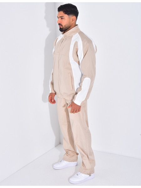 Ensemble fin pantalon et veste à capuche