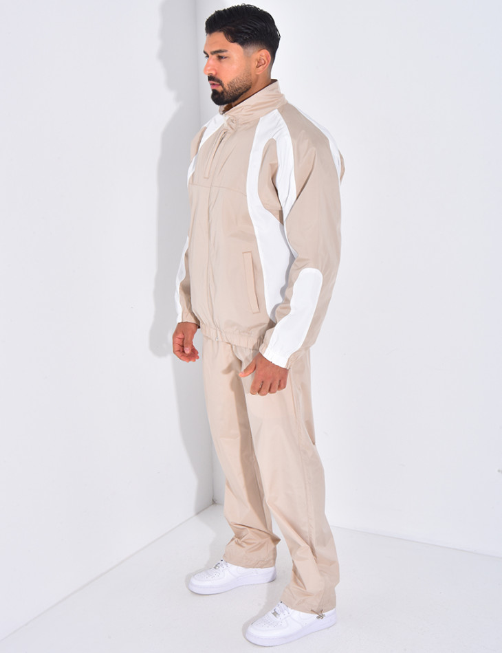 Ensemble fin pantalon et veste à capuche