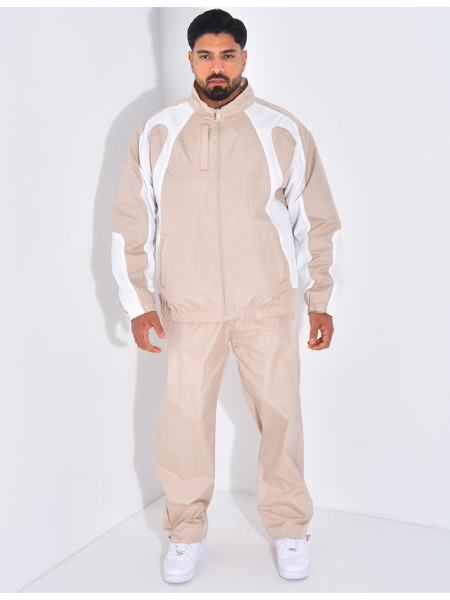 Ensemble fin pantalon et veste à capuche