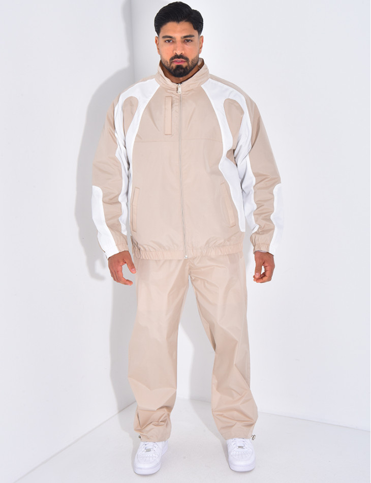 Ensemble fin pantalon et veste à capuche