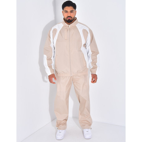 Ensemble fin pantalon et veste à capuche