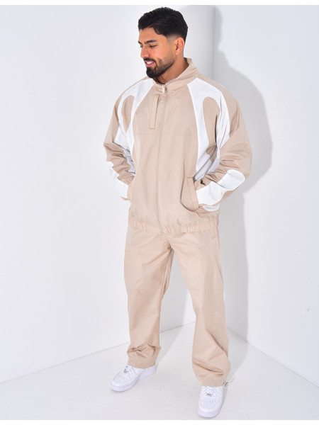 Ensemble fin pantalon et veste à capuche