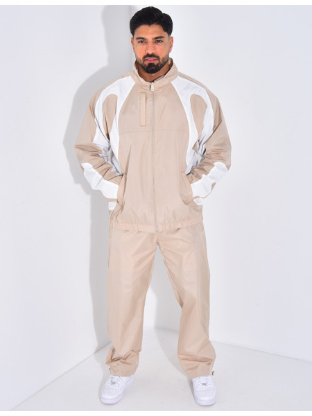 Ensemble fin pantalon et veste à capuche