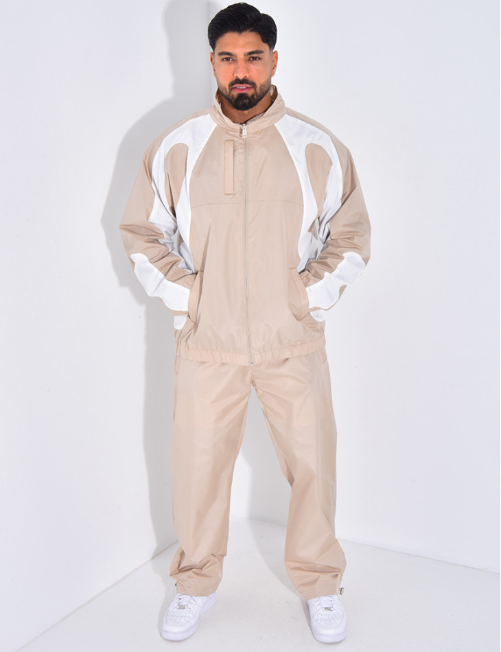 Ensemble fin pantalon et veste à capuche