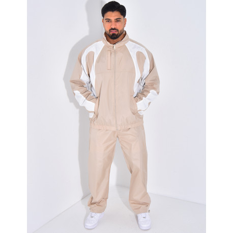 Ensemble fin pantalon et veste à capuche