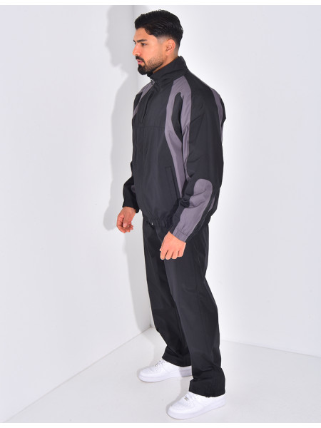 Ensemble fin pantalon et veste à capuche