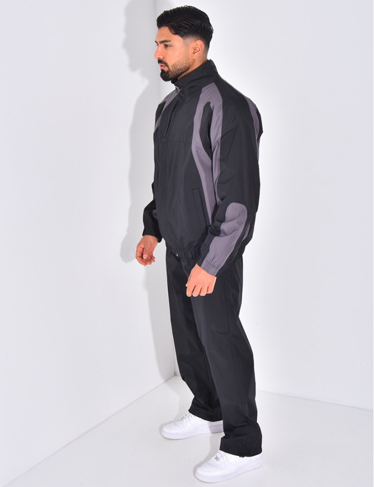 Ensemble fin pantalon et veste à capuche