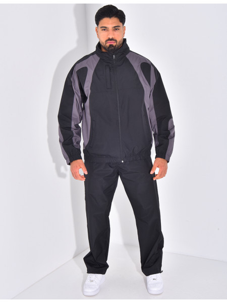 Ensemble fin pantalon et veste à capuche