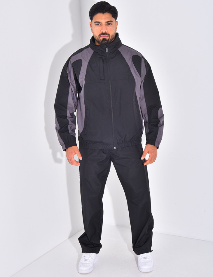 Ensemble fin pantalon et veste à capuche