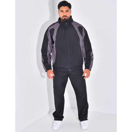 Ensemble fin pantalon et veste à capuche